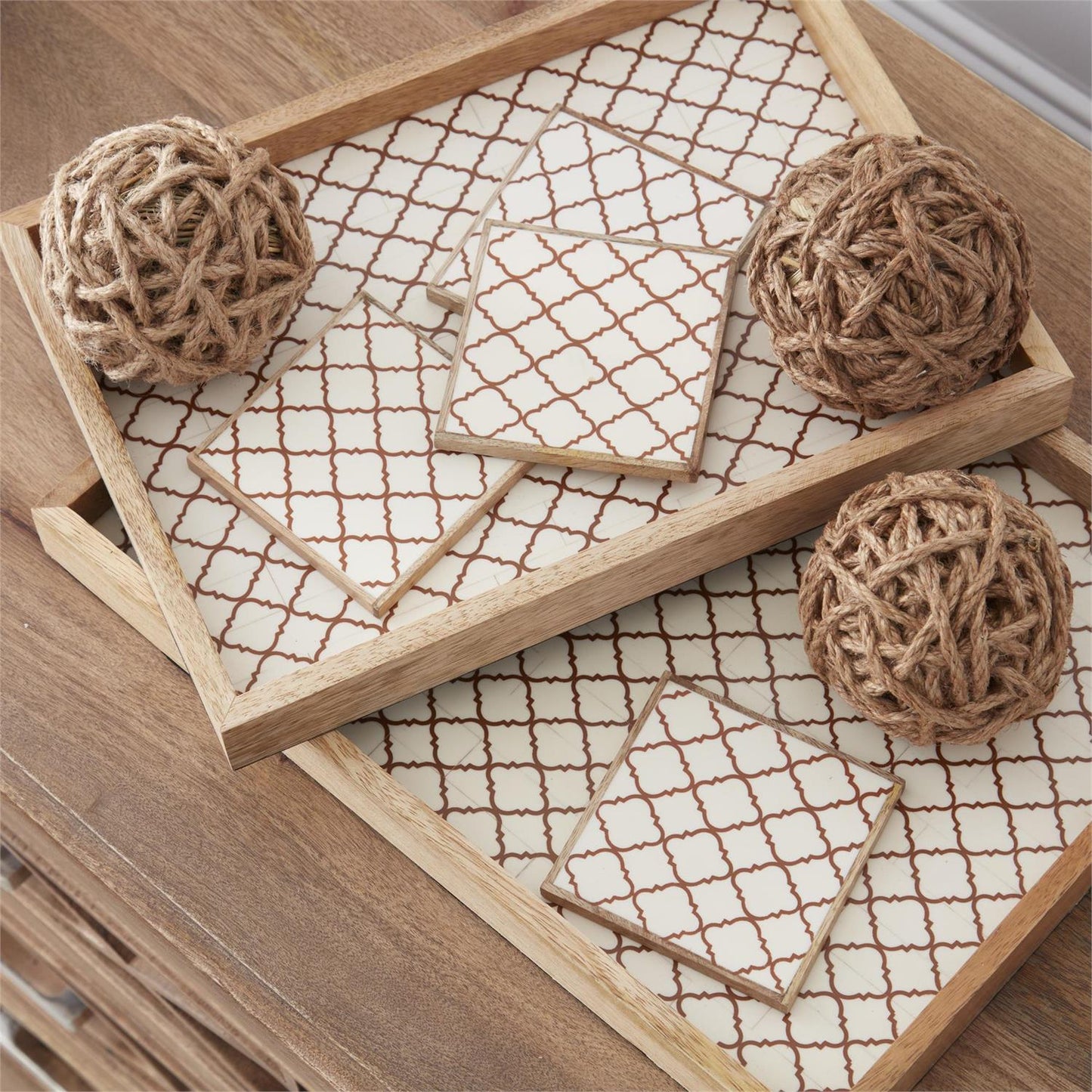 4 Inch Natural Tan Seagrass Ball