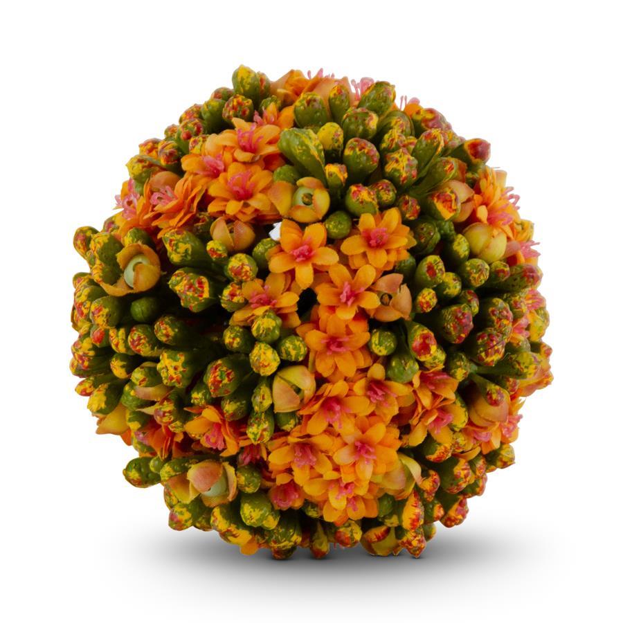 4 Inch Orange Kalanchoe Ball