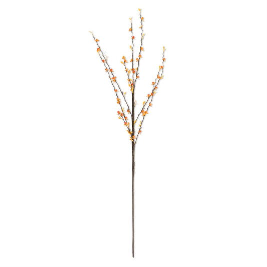 35 Inch Light Orange Bittersweet Stem