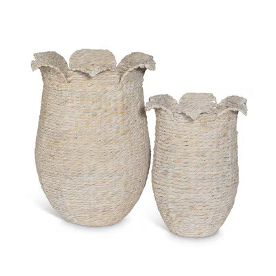 Large Sanibel Whitewash Basket