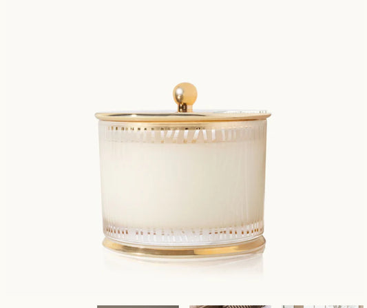 Frasier Fir Frosted Wd Grain Candle  9oz