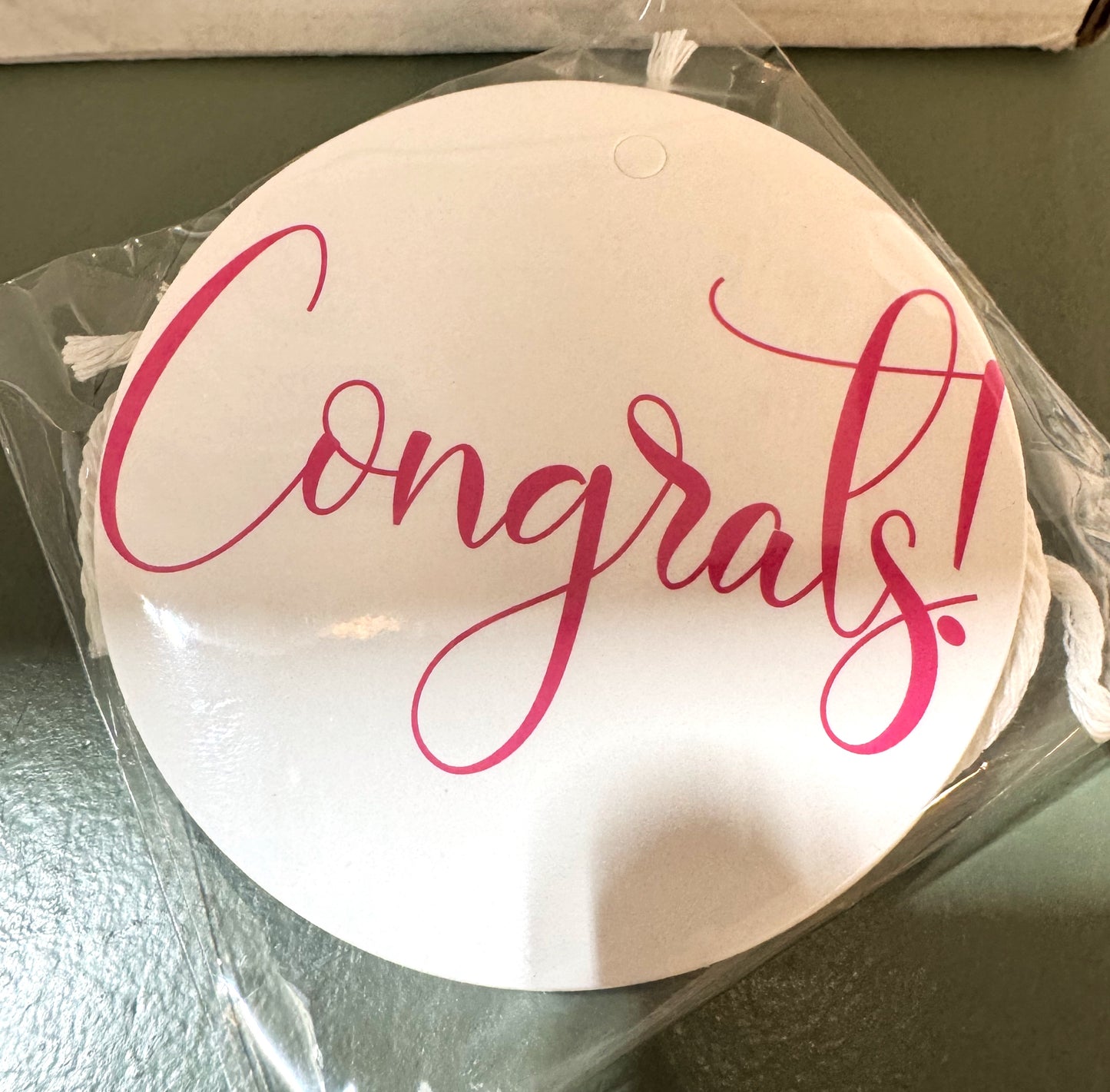 Congrats Gift Tags (Set of 12)