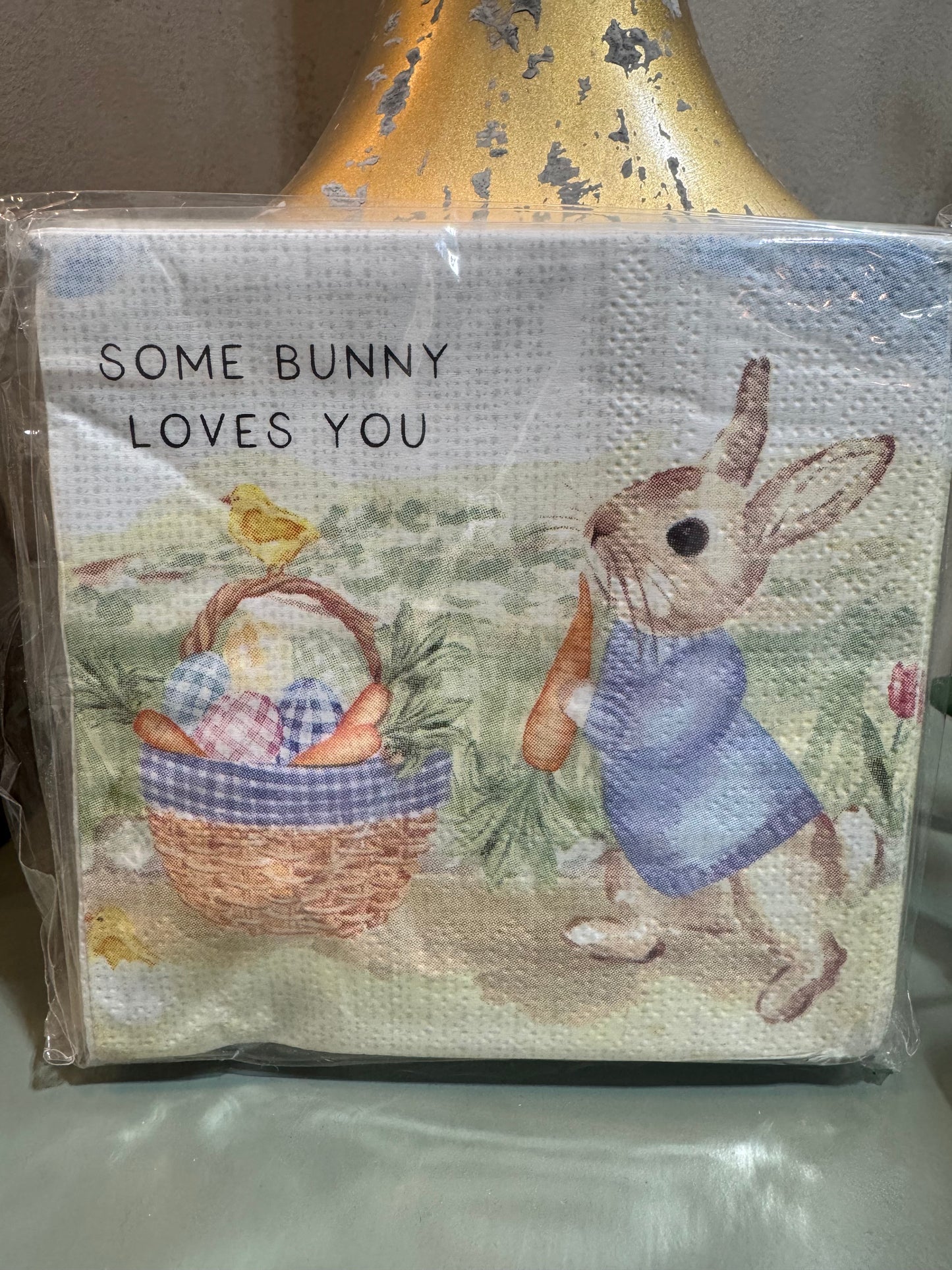 Bunny Scene Paper Napkin (12 Napkins)