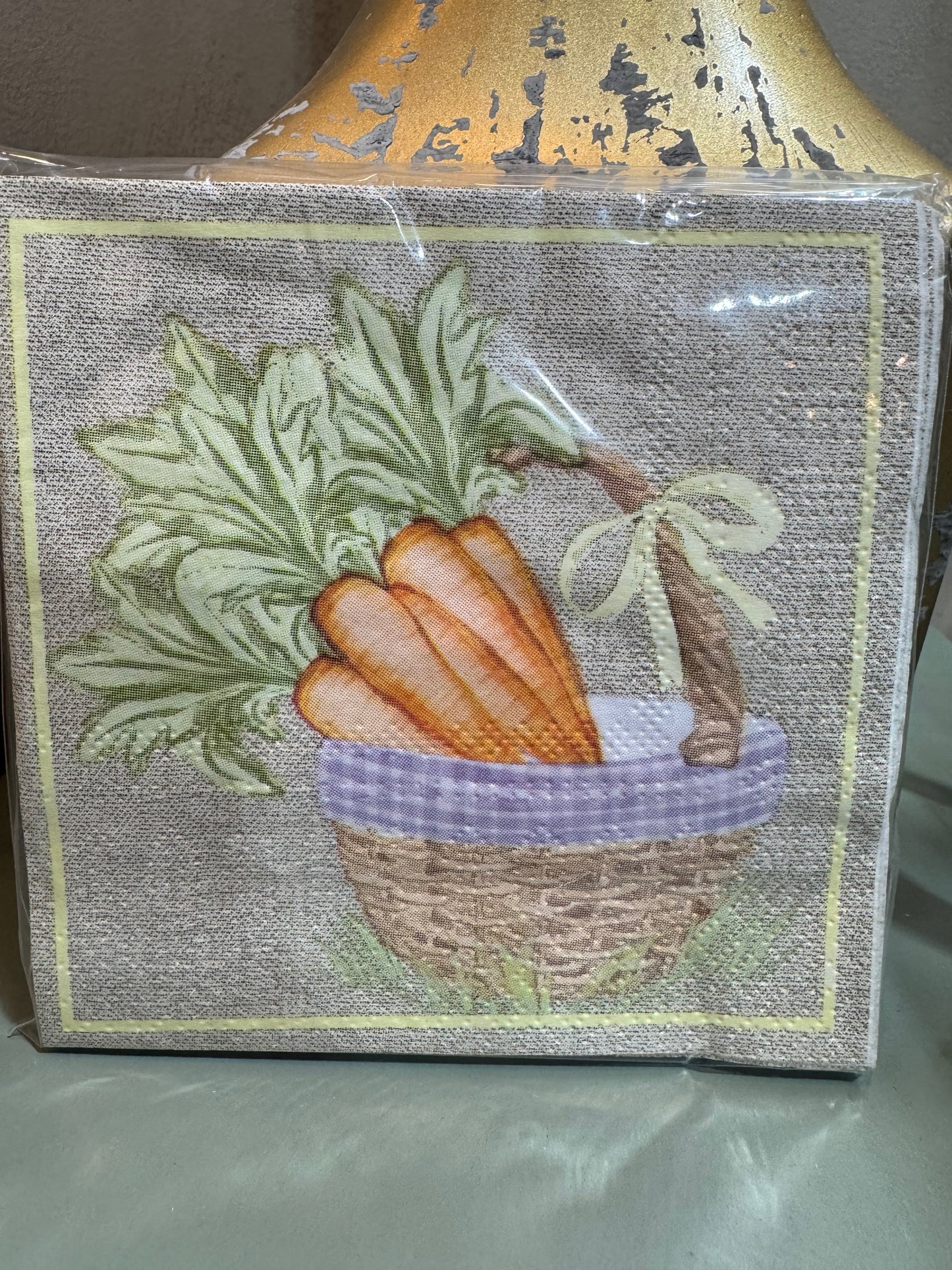 Carrot Bundle Paper Napkin (12 Napkins)