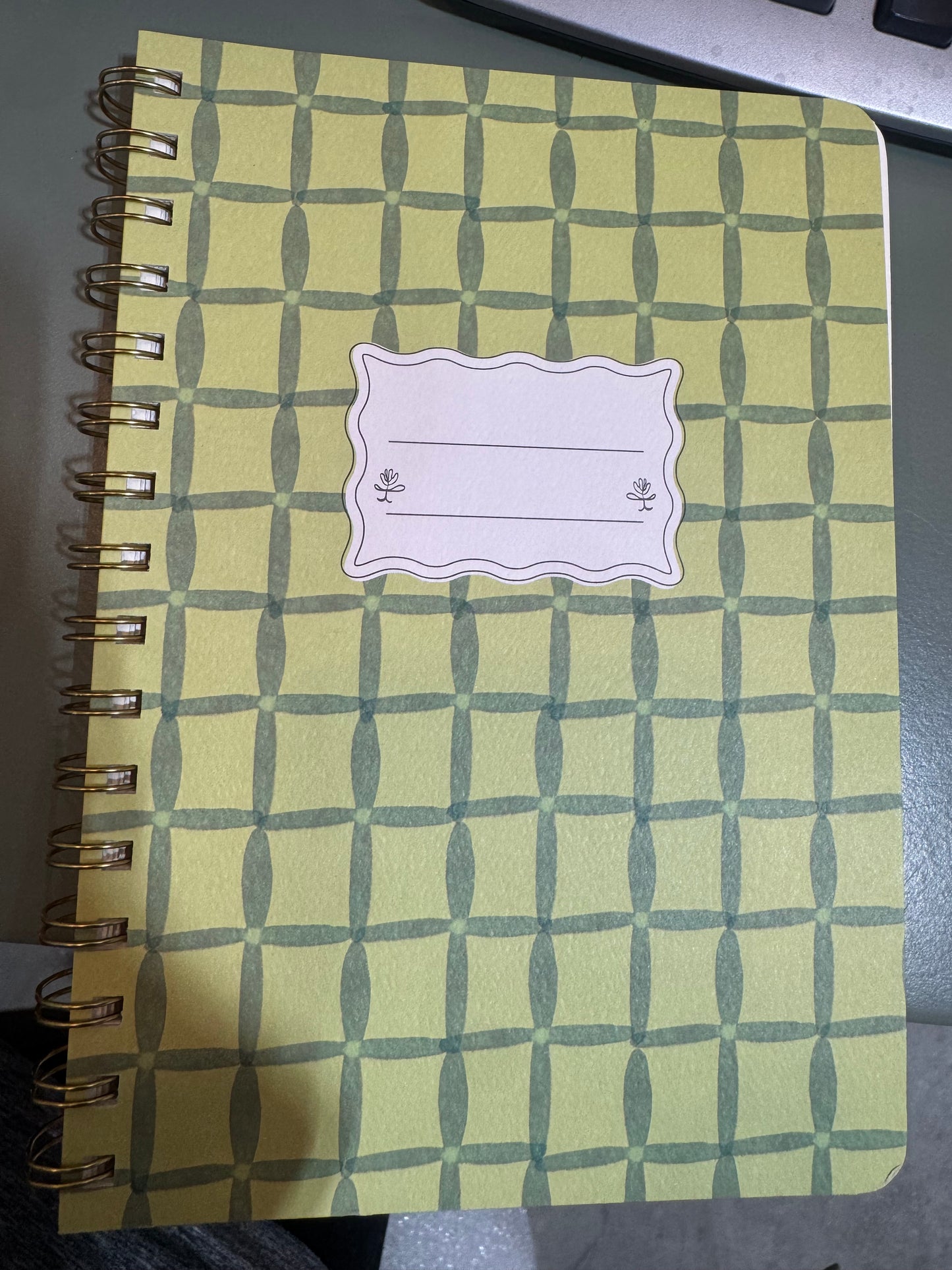 Small Green Notebook