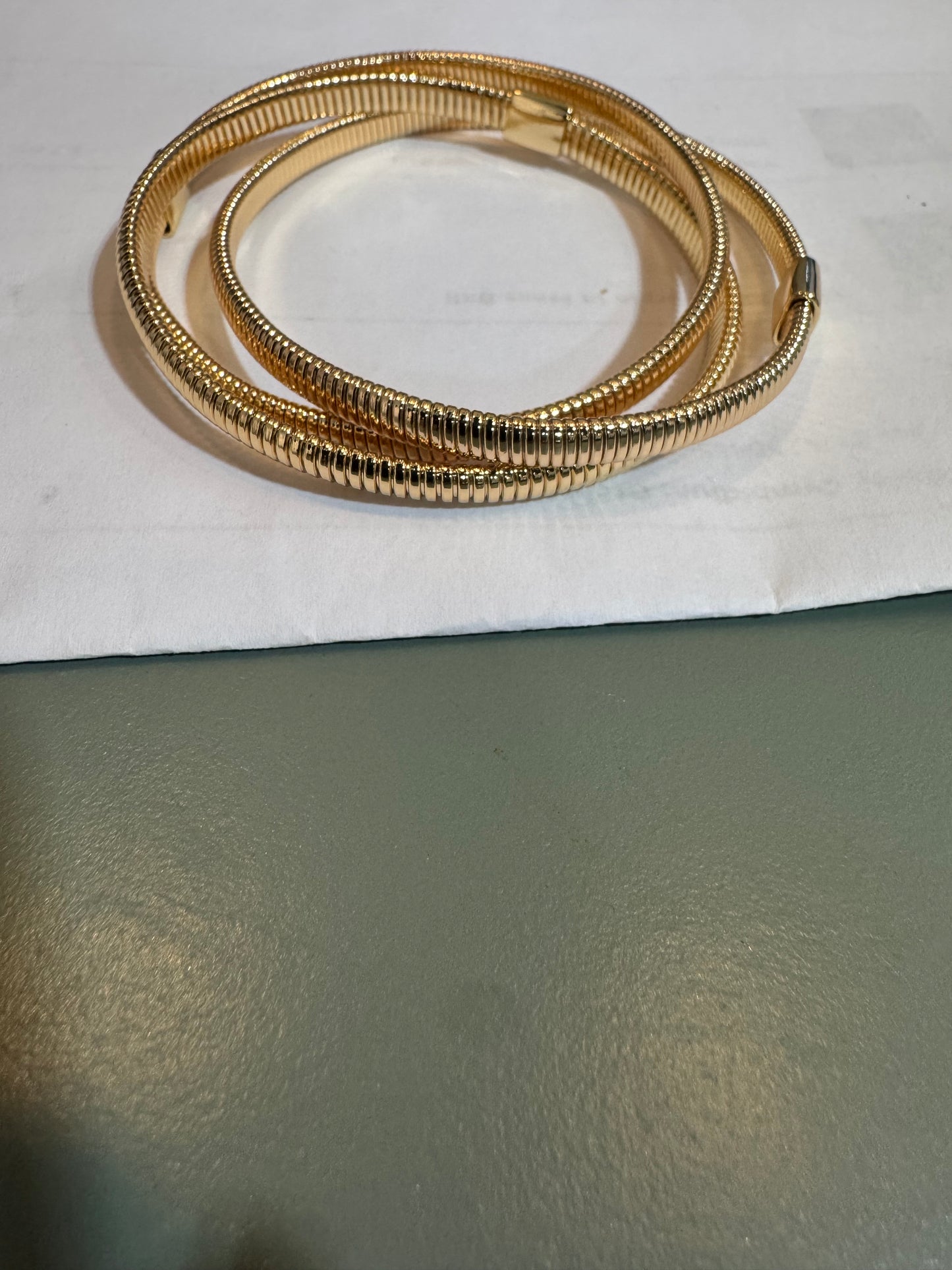 Gold Small Bangles Set of 3