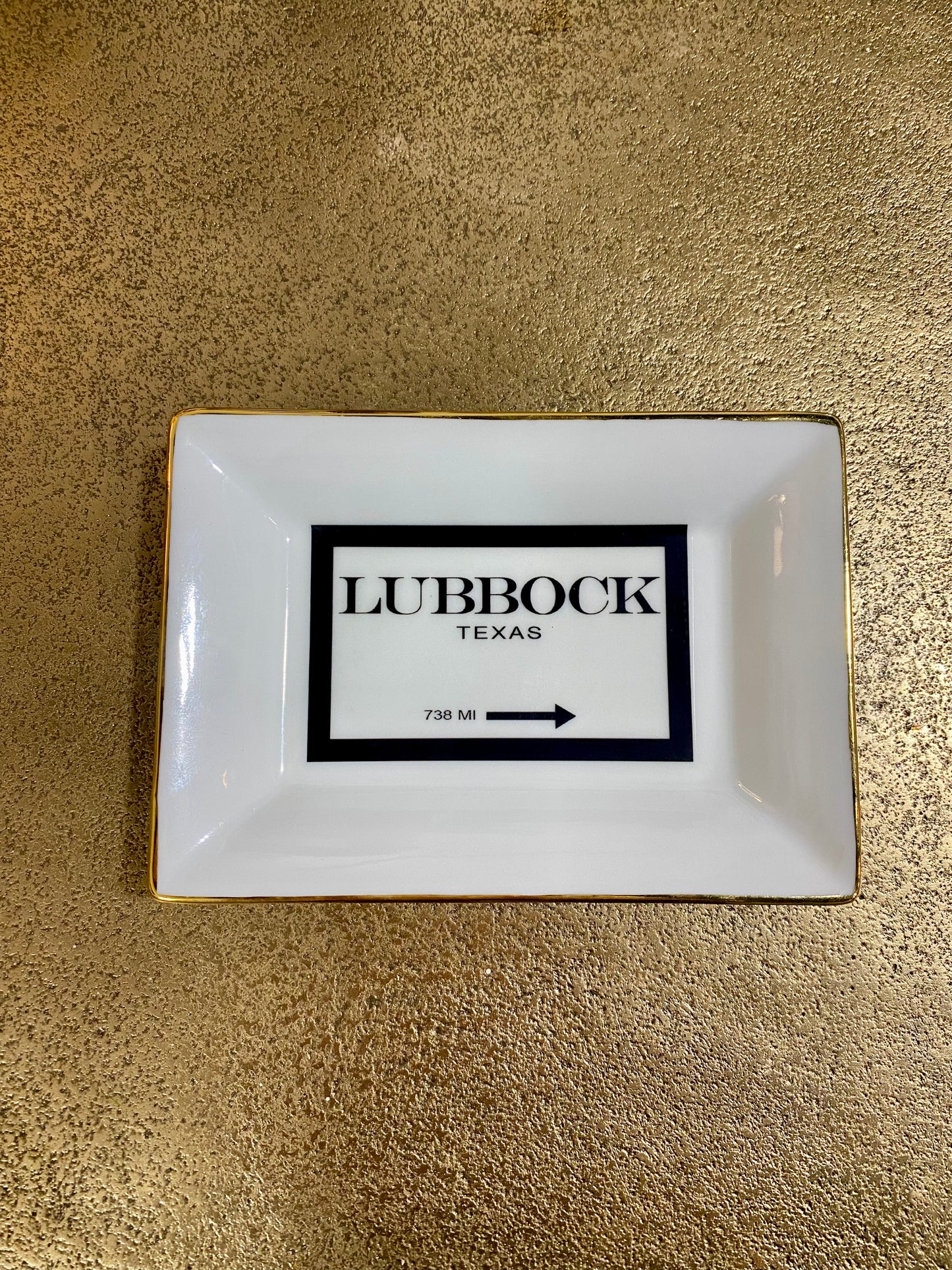 Lubbock TX Trinket Tray