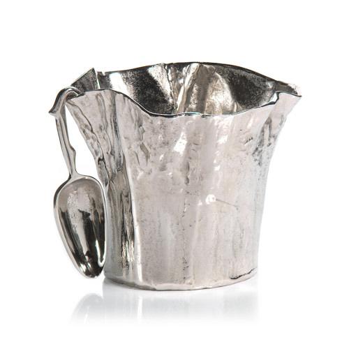 Artisan Aluminum Ice Bucket with Scoop,