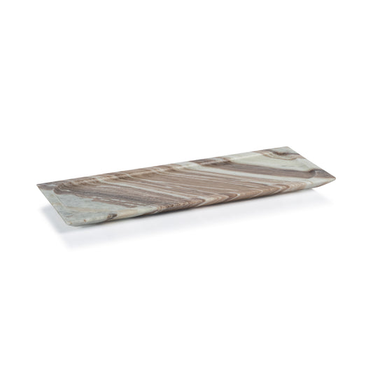 Arabescato Marble Tray 15.75" x 6"