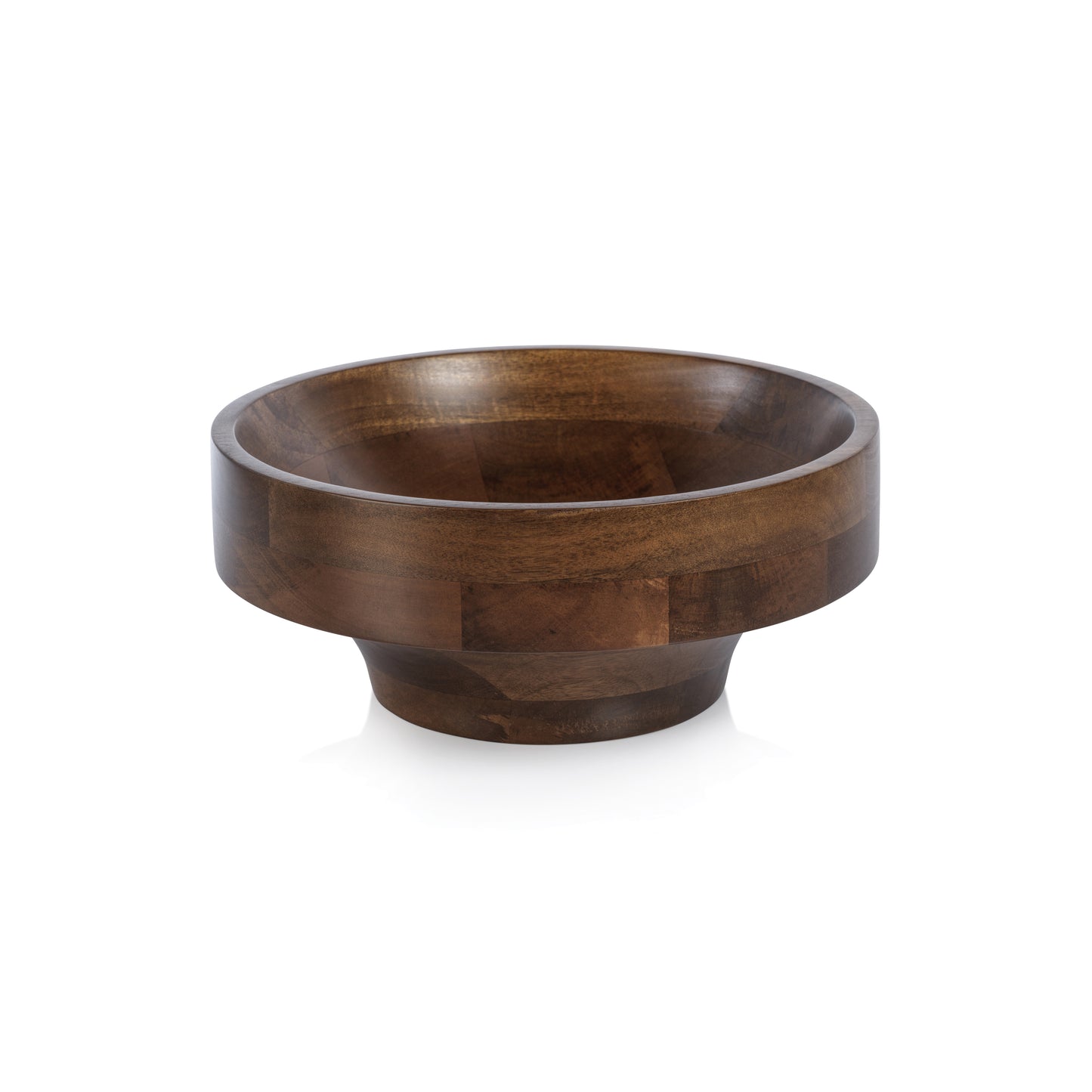 Handcrafted Mango Oasis Salad Bowl 13" x 13" x 5.5"