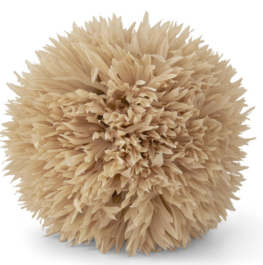 8 INCH TAN ALLIUM BALL