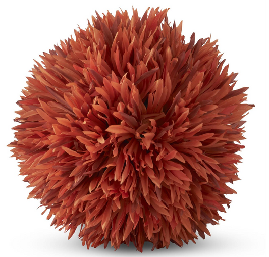 8 INCH ORANGE ALLIUM BALL