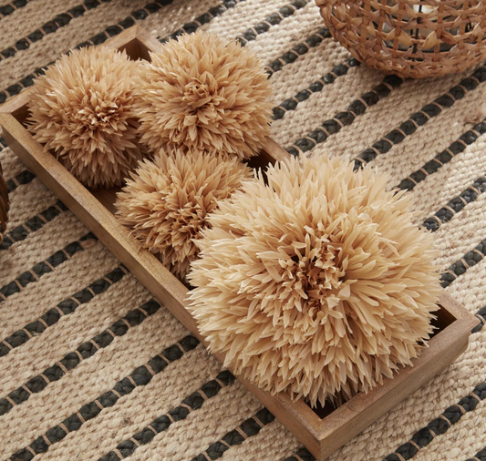 5 INCH TAN ALLIUM BALL