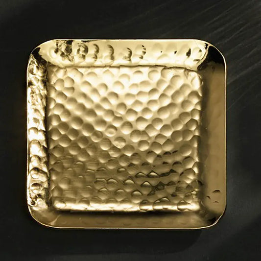 Small Gold Hammer Tray