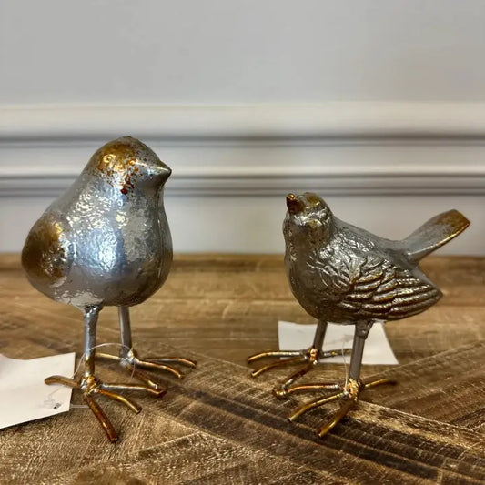 Small Cast Iron Bird Table Decor