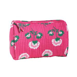 Peony Pink Block Print Bag