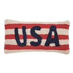 Usa Hook Wool Pillow