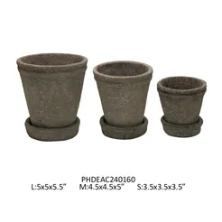 Large Cement Pot