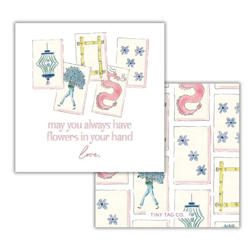 Mahjong Gift Tag (12 Tags)