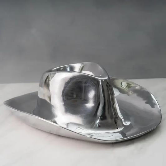 Cowboy Hat Snack Dip Chip and Dip Server