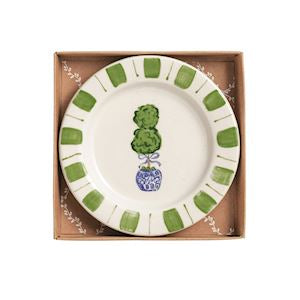 Single Topiary Tidbit Plate