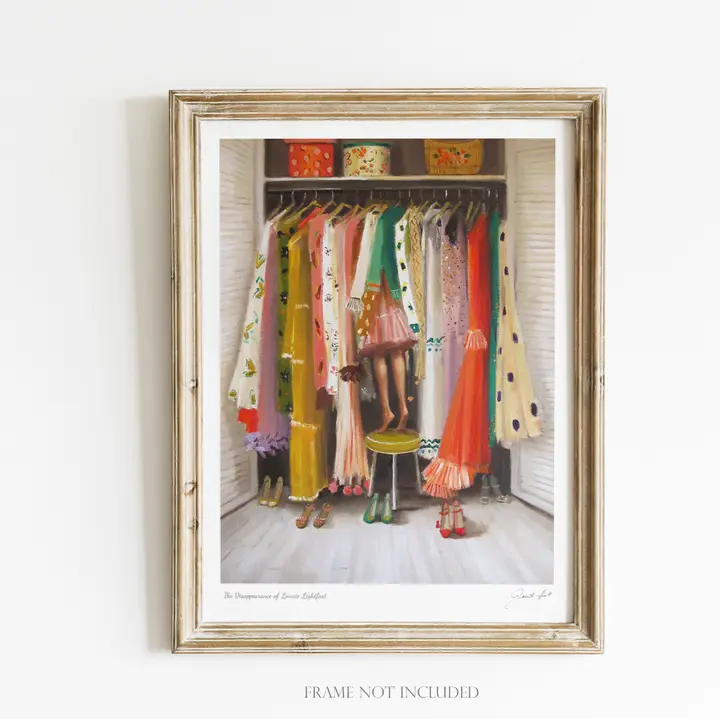 The Disappearance of Lonnie Lightfoot Art Print - 8.5" X 11"