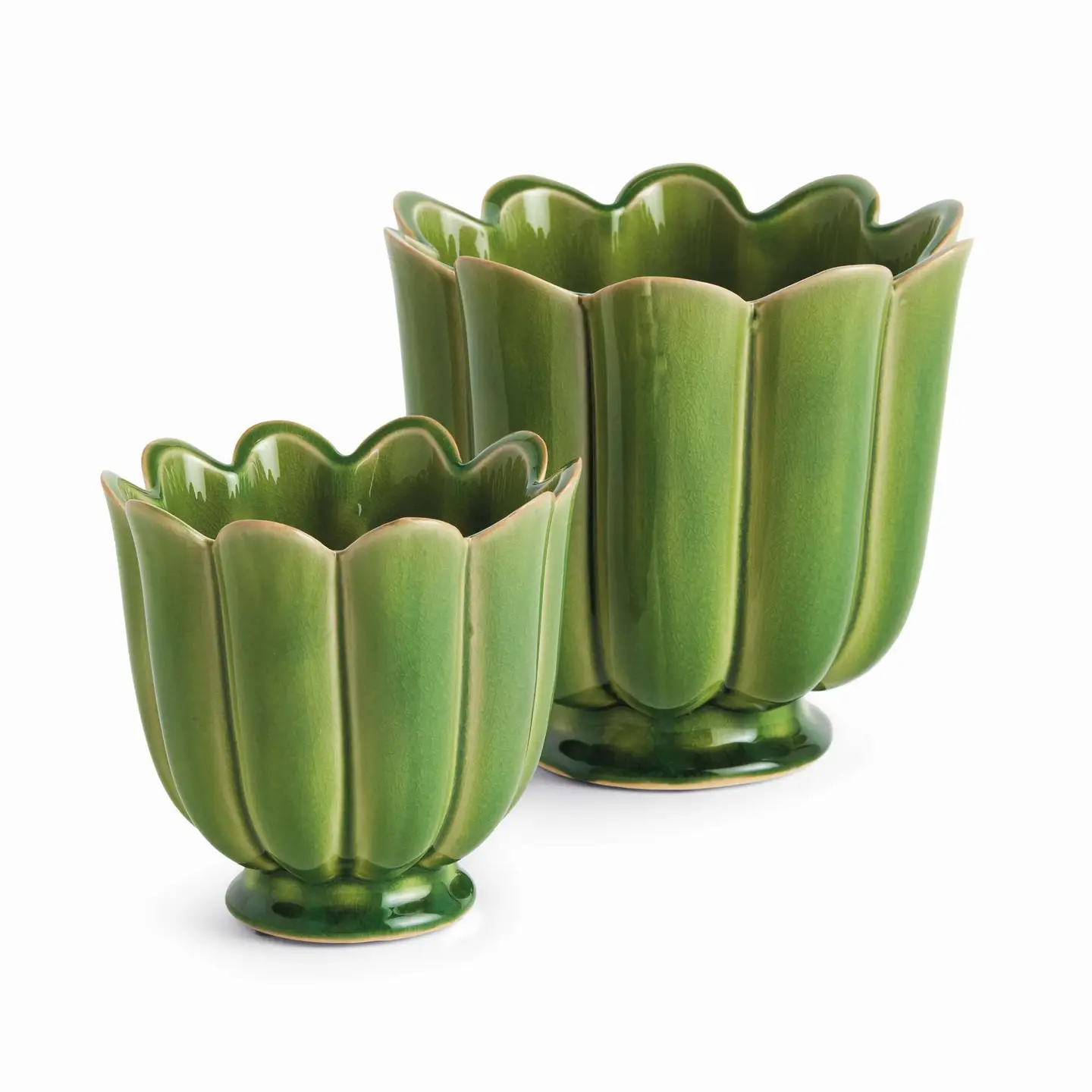 Small Green Freya Pot