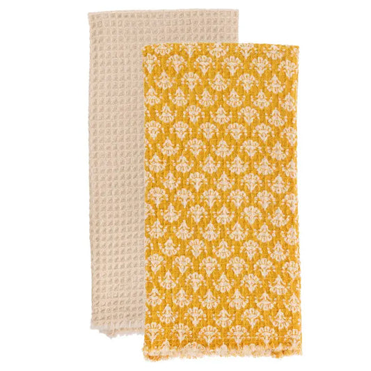 Dijon Damask Tea Towels (2)