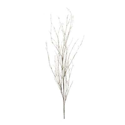 GLITTER BRANCH 48”H BAMBOO/PLASTIC