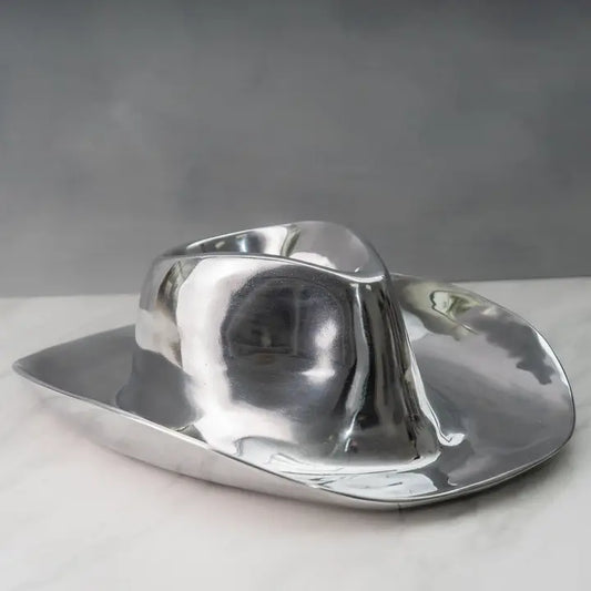 Cowboy Hat Snack Server Chip and Dip