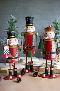 Christmas Large Metal Nutcracker