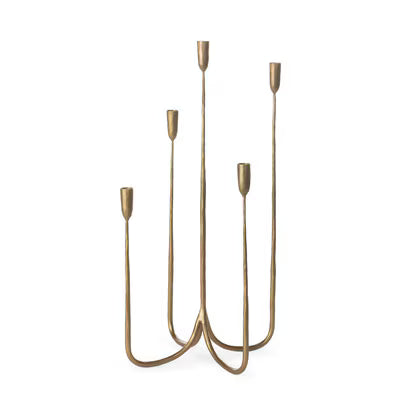 forged Iron Candleabra Tall