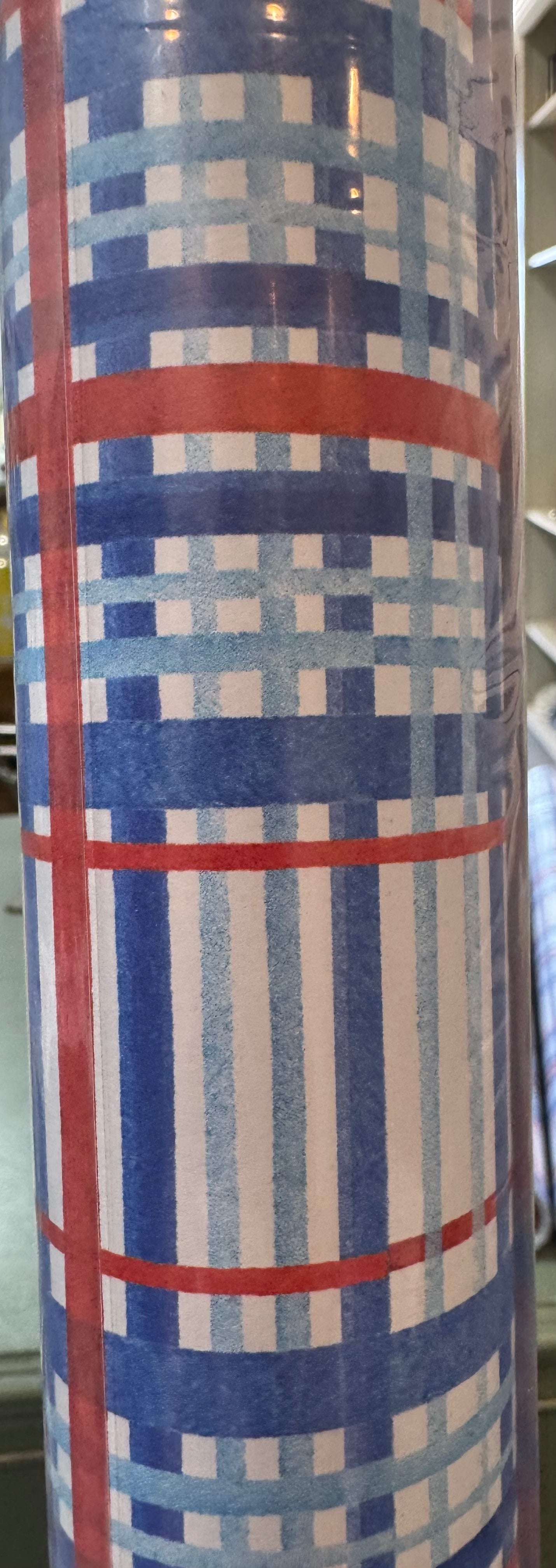 Table Runner Red White and Blue Paid with Red Stars