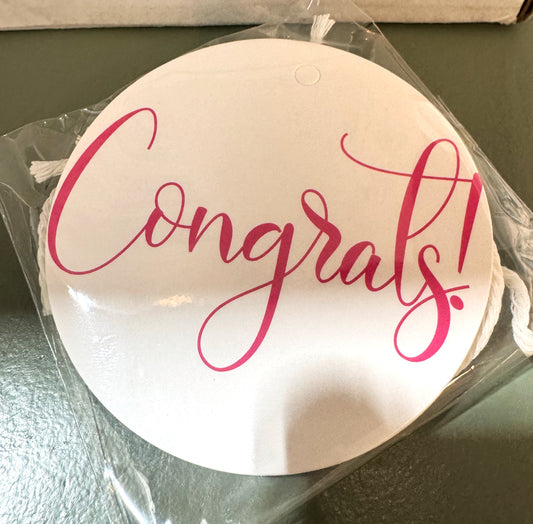 Congrats Gift Tags (Set of 12)