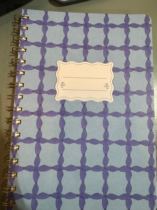 Small Blue Notebook
