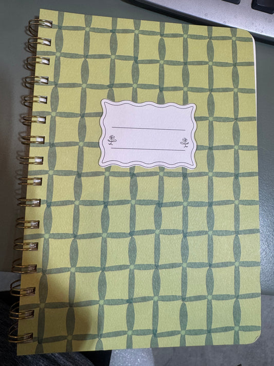 Small Green Notebook