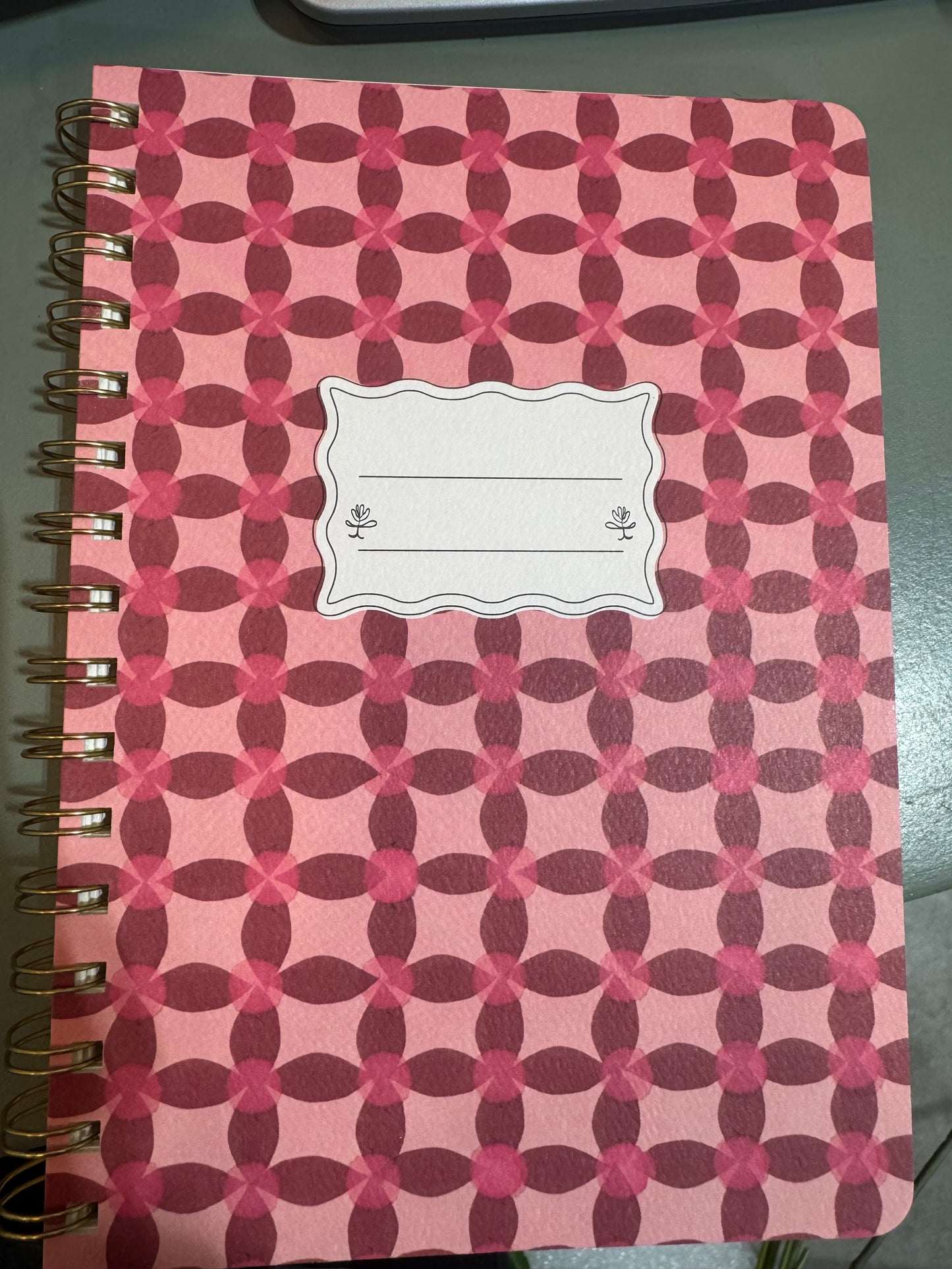 Small Pink Notebook