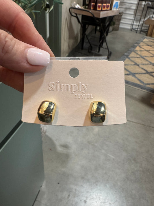 Gold Geometric Earrings