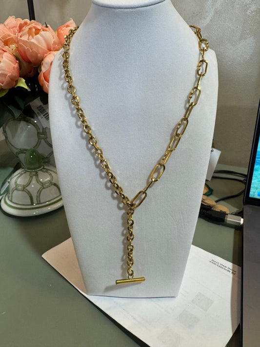18" Gold Link Necklace