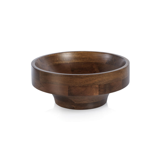 Handcrafted Mango Oasis Salad Bowl 13" x 13" x 5.5"