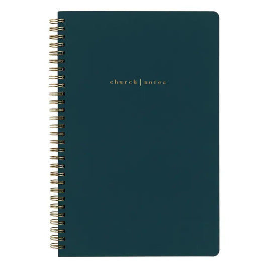 Church Notes Navy Blue Book