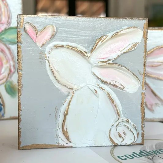 Bunny Heart Mini Block |