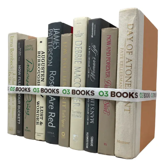 Tan/Sand Decorative Books