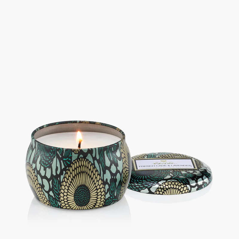 Voluspa French Cade Lavender Mini Tin Candle