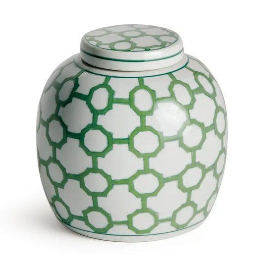 Imperial Link Lidded Jar