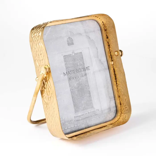 5x7 Rounded Picture Frame - Embossed Iron