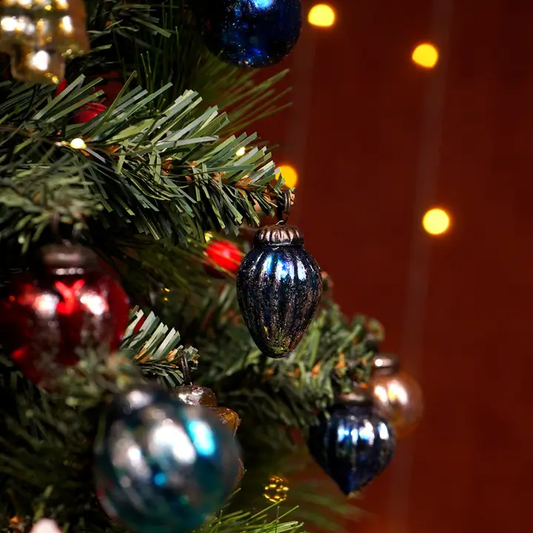 Christmas 50 Retro Multicolor Christmas Tree Ornaments