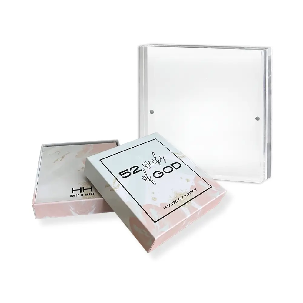 Scripture Cards with Acrylic Stand