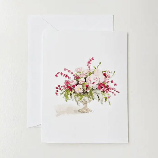 Pinks Bouquet Notecards Set of 8