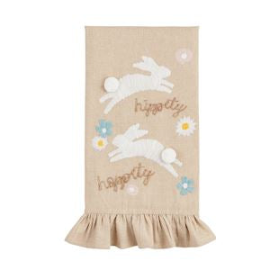 : Embroidered Hippity Towel